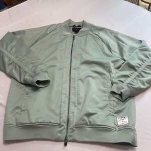 Air Jordan Men's Rare Sample 'Sage Green' Varsity Jacket AV5004-369 size Large